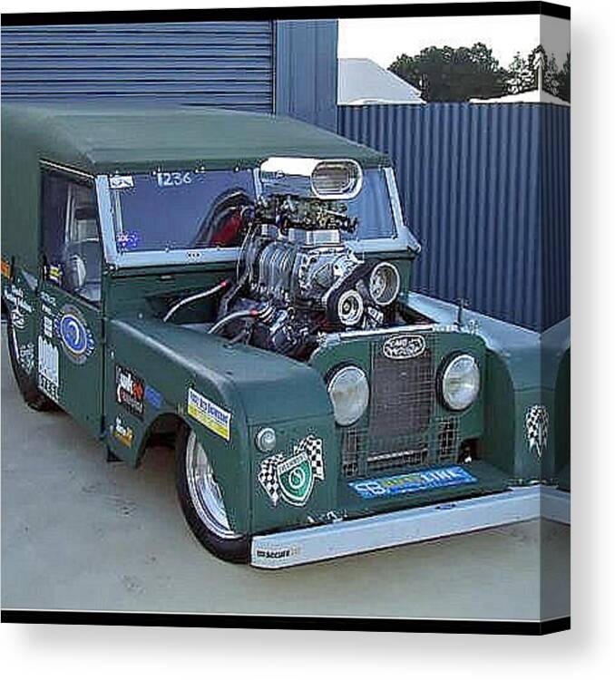Hot Rod Canvas Print featuring the photograph Hot Rod #6 by Jackie Russo