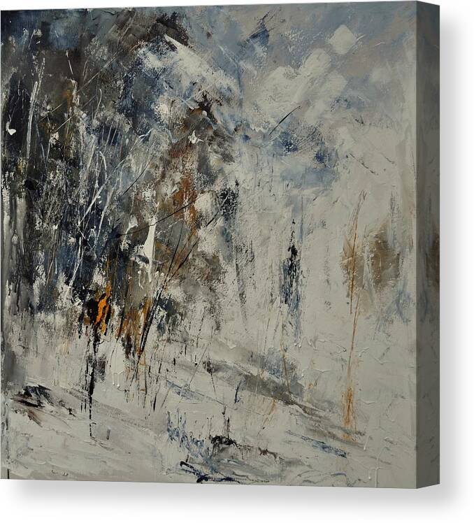 Abstract Canvas Print featuring the painting Abstract 8821207 by Pol Ledent