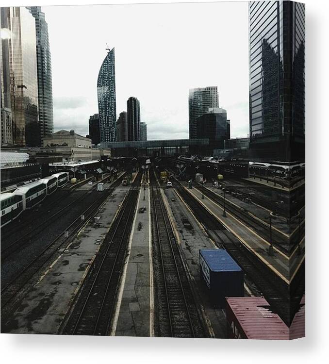 Torontonia Canvas Print featuring the photograph All Clear by Wasughe Omar