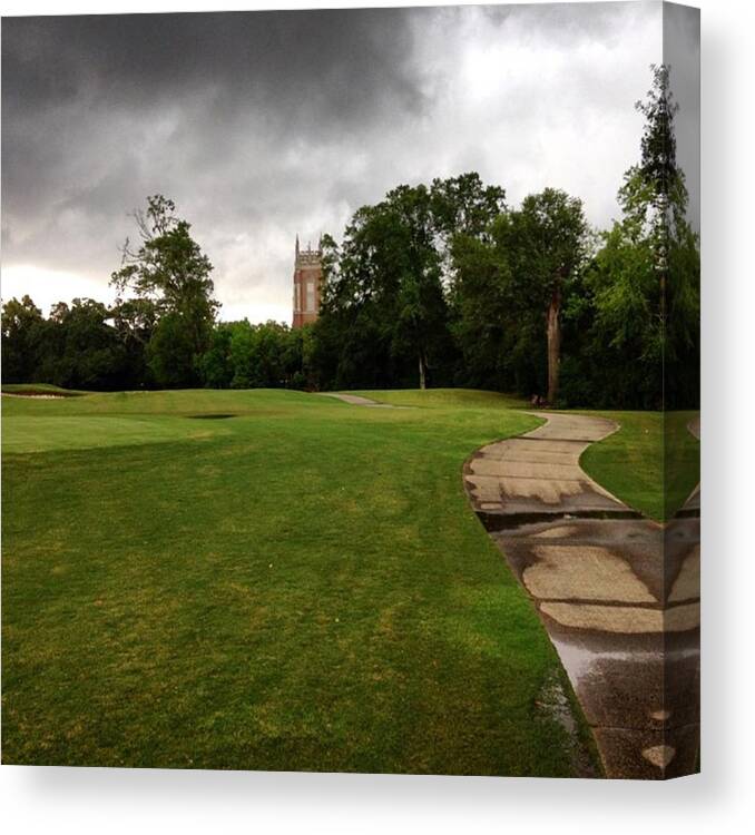 Jj_louisiana Canvas Print featuring the photograph Audubon #jj_louisiana #louisiana #rain by Scott Pellegrin