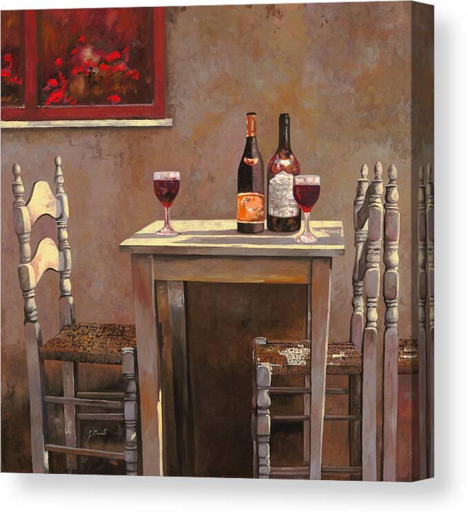 Wine Canvas Print featuring the painting Barbaresco by Guido Borelli