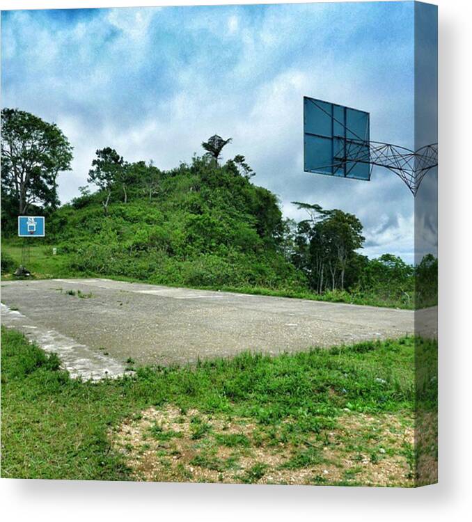 Basketball Canvas Print featuring the photograph Basketball Is Global 2 by Fabio Hering