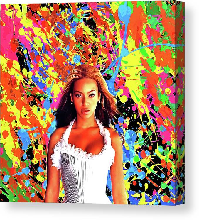 Art print POSTER CANVAS Beyonce Knowles 