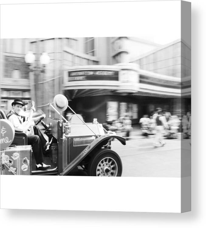 Summer Canvas Print featuring the photograph Black and White by Melisa Liu
