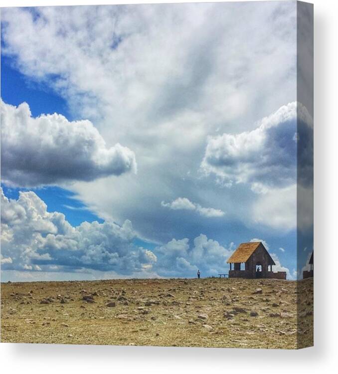  Canvas Print featuring the photograph Brianhead Peak by Travis Turner