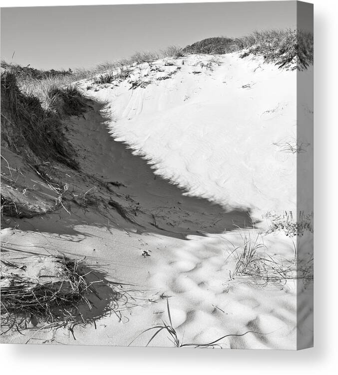 Sand Canvas Print featuring the photograph Bw7 by Charles Harden