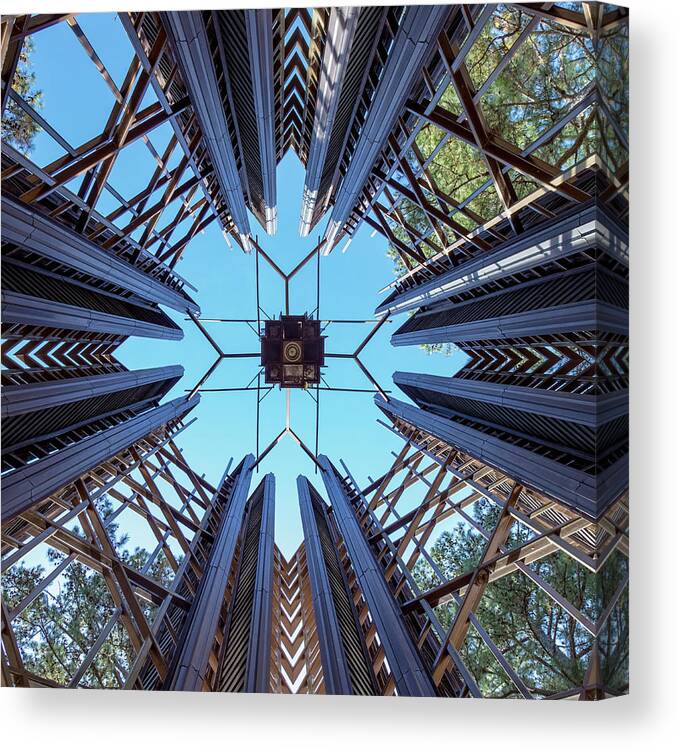 Anthony Chapel Canvas Print featuring the photograph Carillon by Joe Kopp