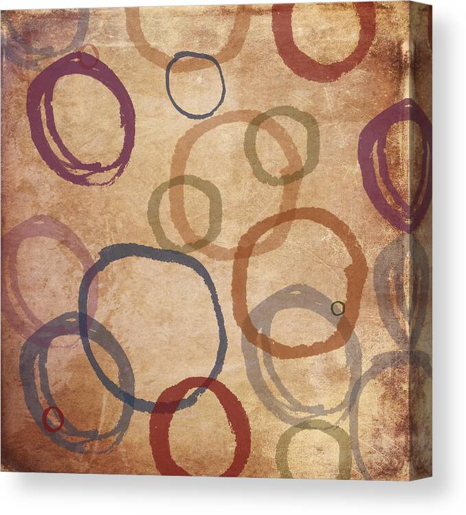 Abstract Canvas Print featuring the photograph Circle 2 by Joye Ardyn Durham