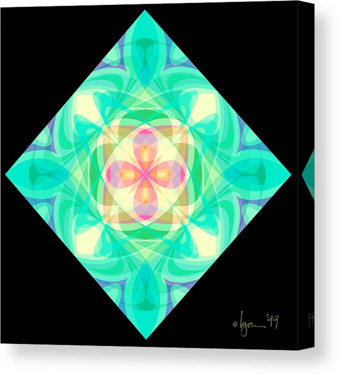 M Canvas Print featuring the painting Create by Angela Treat Lyon