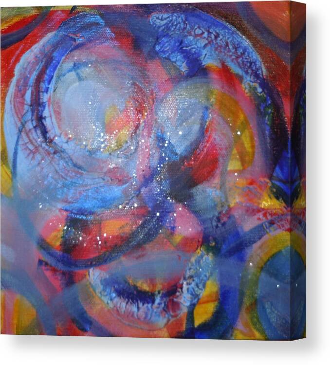 Worshipful Art Canvas Print featuring the painting Creation 2010 by Deb Brown Maher
