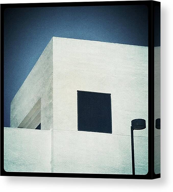 Architecture Canvas Print featuring the photograph Cubes I by Kevin Bergen