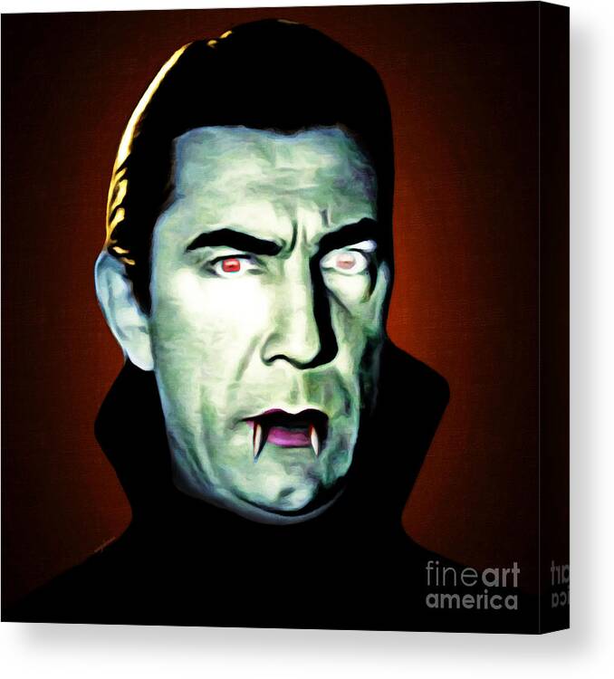 Wingsdomain Canvas Print featuring the photograph Dracula 20170414 square by Wingsdomain Art and Photography