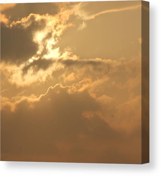 Sun Canvas Print featuring the photograph Early Sunset by Andrew Wijesuriya