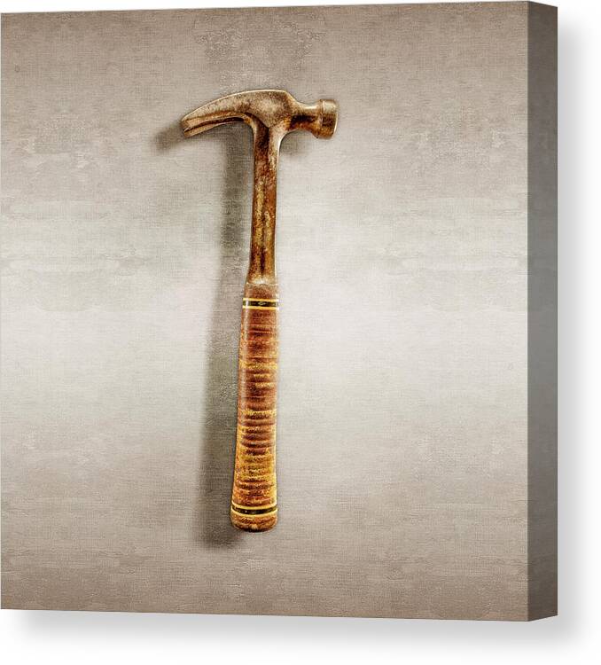 Ennis Canvas Print featuring the photograph Estwing Ripping Hammer by YoPedro
