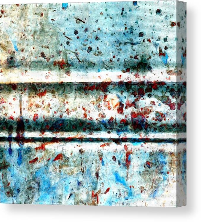 Extraction 3 Canvas Print featuring the digital art Extraction 3 by Tom Druin