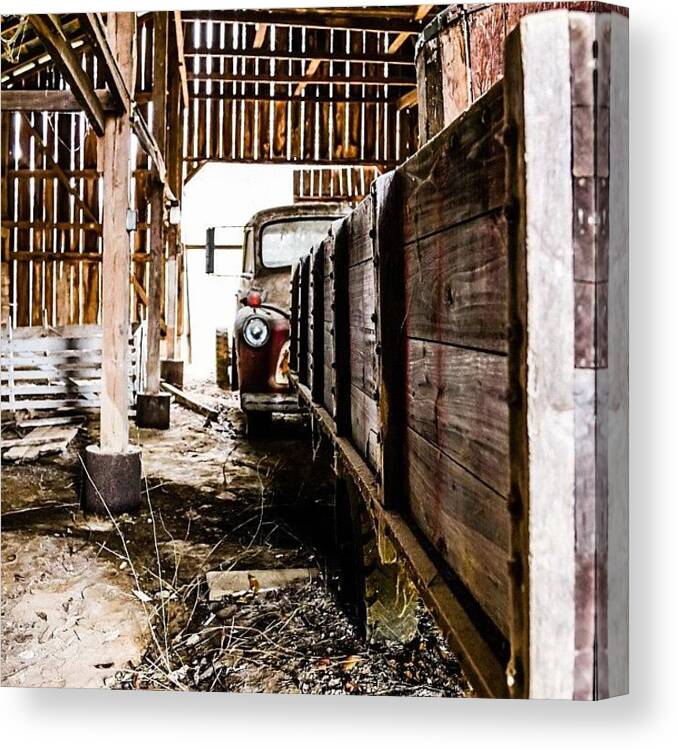 Exploring Canvas Print featuring the photograph Finding The Forgotten by Caleb Daugherty