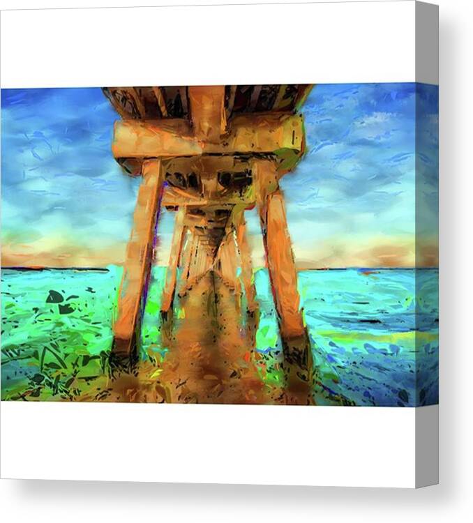  Canvas Print featuring the photograph First Attempt At Digital by Jon Glaser
