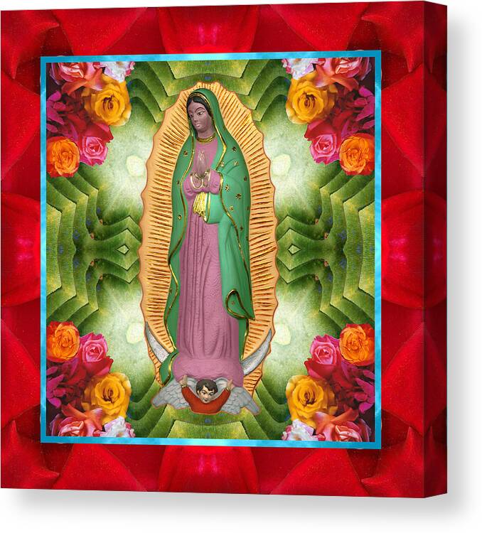 Guadalupe Canvas Print featuring the photograph Flora Madre by Bell And Todd