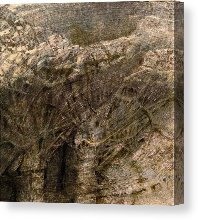 Landscape Canvas Print featuring the painting Formation by William Stoneham