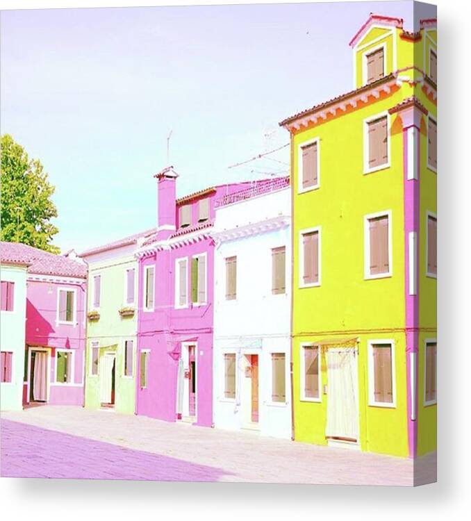 Awesome_naturepix Canvas Print featuring the photograph #ihavethisthingwithpink by Caterina Theoharidou