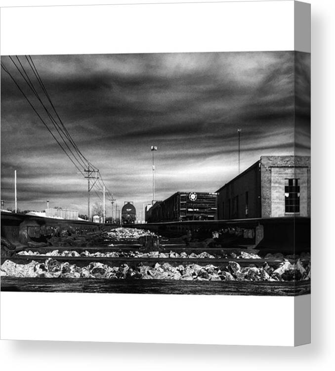 Muskogee Canvas Print featuring the photograph I'm Proud To Be An Okie From by Dustin Reed