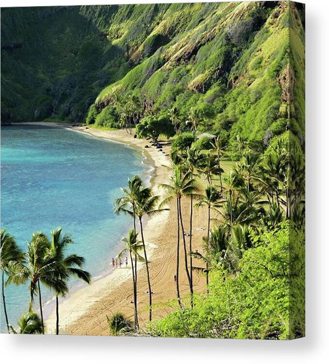 Natureshots Canvas Print featuring the photograph Imagine Having All This To Yourself??? by Travelin Knight