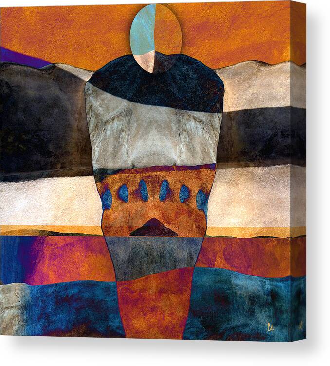 Santa Fe Canvas Print featuring the photograph Inherent Number 2 by Carol Leigh