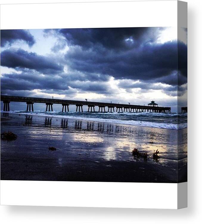 Ig_ocean Canvas Print featuring the photograph It's A Blustery 70° Sunday! #a1a by Erin Ryan