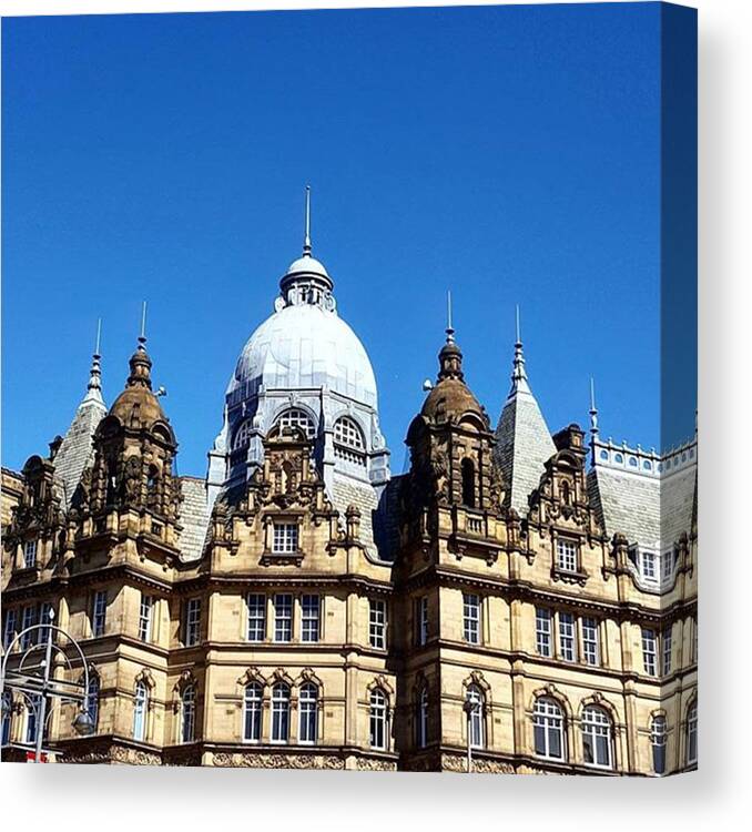 Bluesky Canvas Print featuring the photograph Just The Most Amazing Blue Sky Out In by Dante Harker