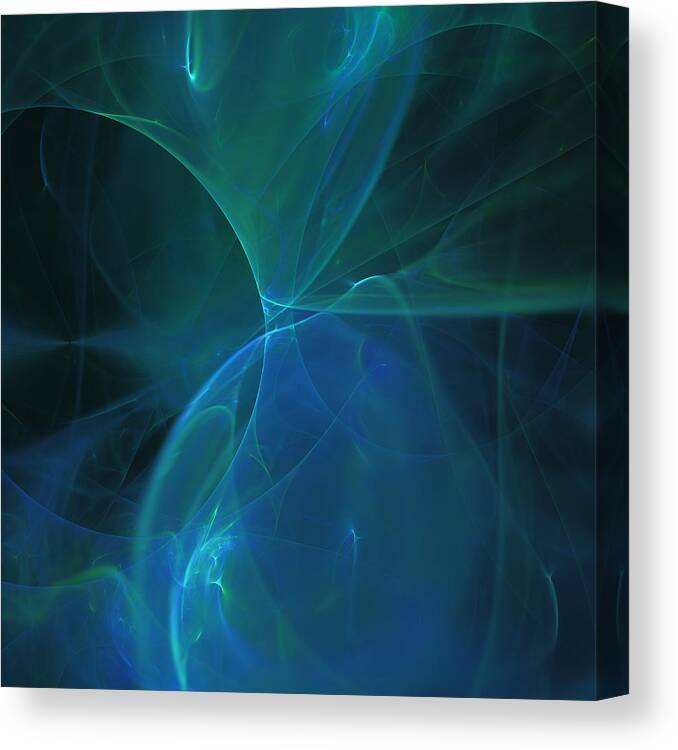 Art Canvas Print featuring the digital art Just What I Needed by Jeff Iverson