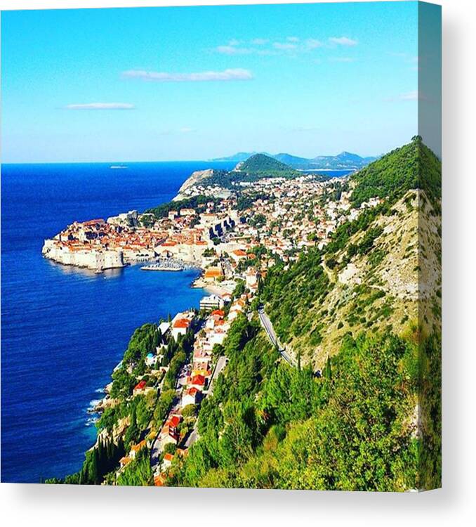 Summer Canvas Print featuring the photograph #landscape #photo #nature #natural by Instagram Printer