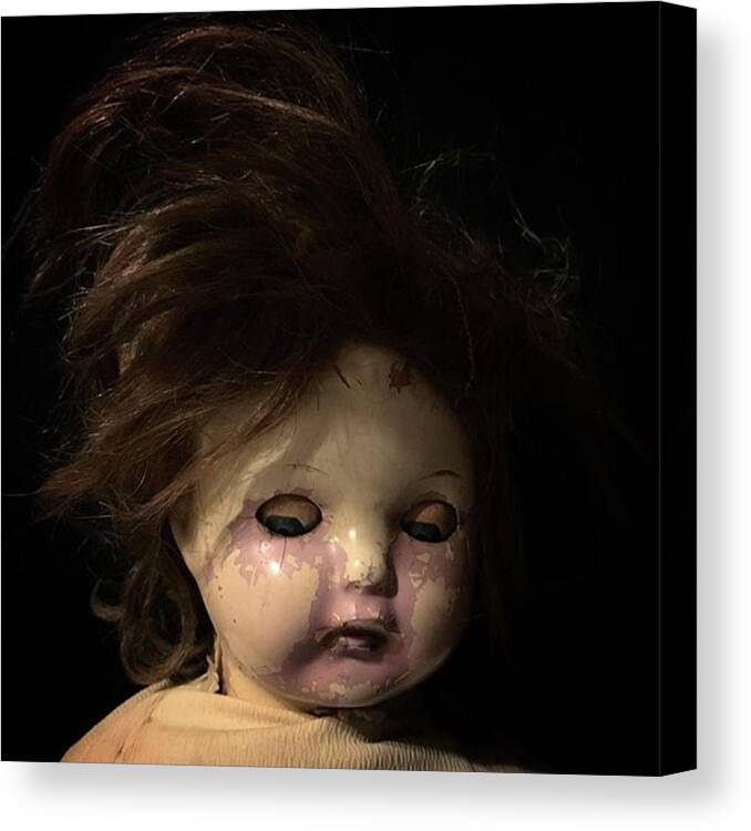 Doll Canvas Print featuring the photograph Let Your Mercy Spill On All These by A Teensy Space In Hell