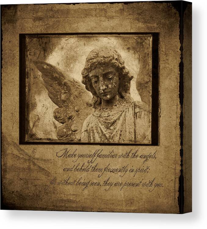 Angel Canvas Print featuring the photograph Lilliana by Jill Love