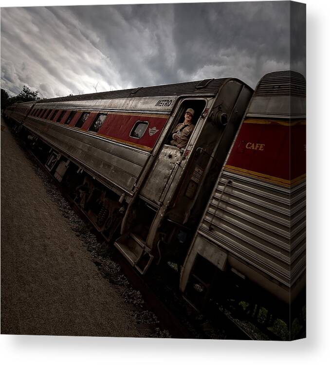 Spooky Canvas Print featuring the photograph Lost Souls by Neil Shapiro
