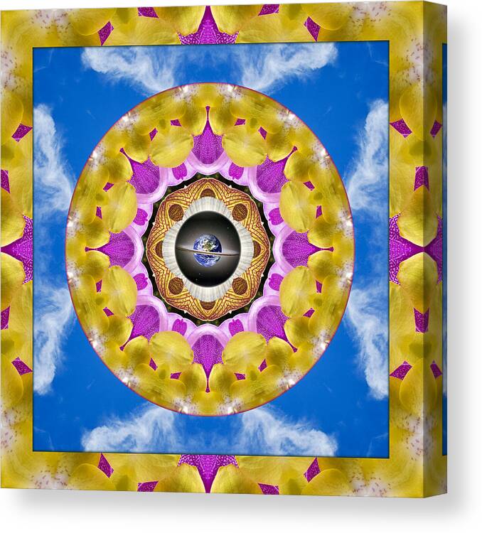 Yoga Art Canvas Print featuring the photograph Lucid Dreaming by Bell And Todd