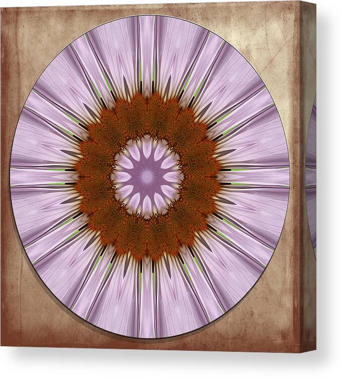 Cards Canvas Print featuring the photograph Mandalas 1 by Thomas Leparskas