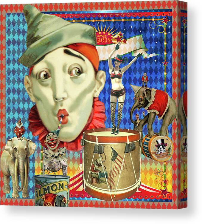 Circus Canvas Print featuring the photograph My Circus by Jeff Burgess