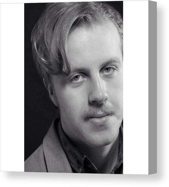Style Canvas Print featuring the photograph My Hollywood Style Portrait For School by Owen Hedley Photography