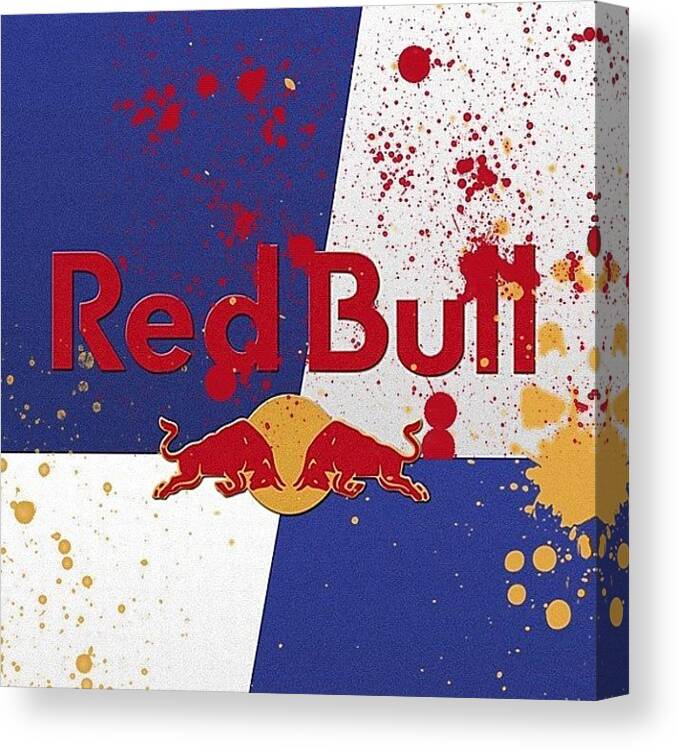Iphoneonly Canvas Print featuring the photograph New Wallpaper :) #redbull #wallpapershd by Andy Brown