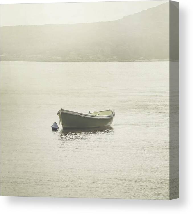 Boat Canvas Print featuring the photograph On The Water by Az Jackson