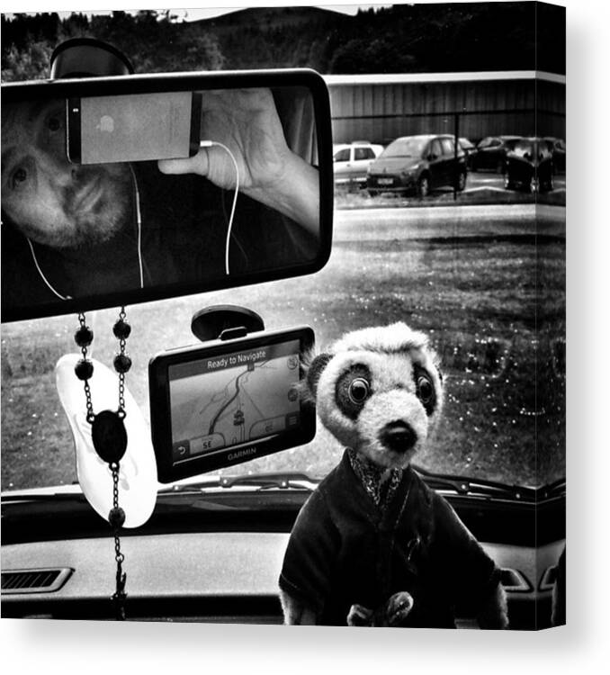 Bnw_zone Canvas Print featuring the photograph Passengers by Adam Slater