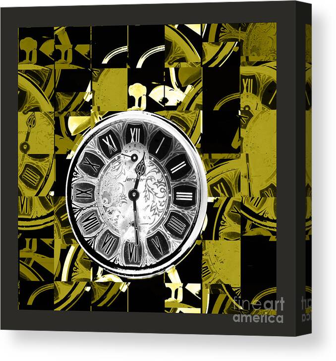 Time Canvas Print featuring the photograph Pieces of Time by Karen Lewis