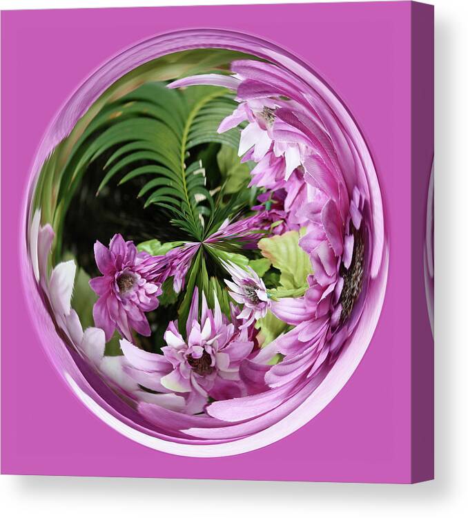 Purple Canvas Print featuring the photograph Purple Orb by Bill Barber