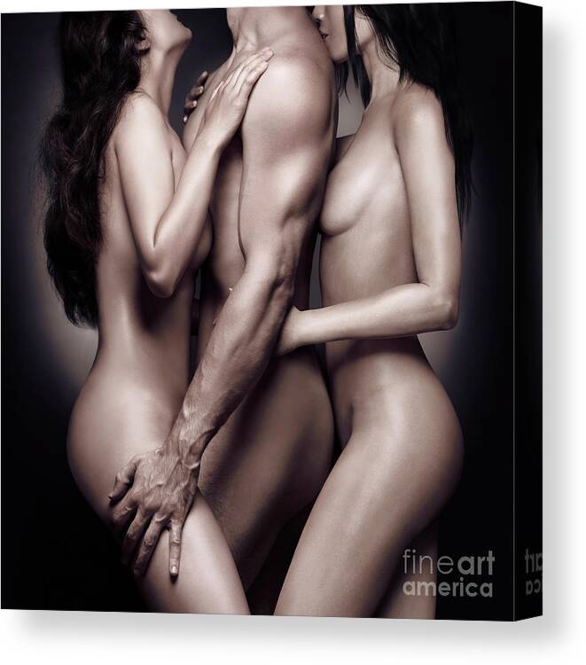 Threesome erotic photography