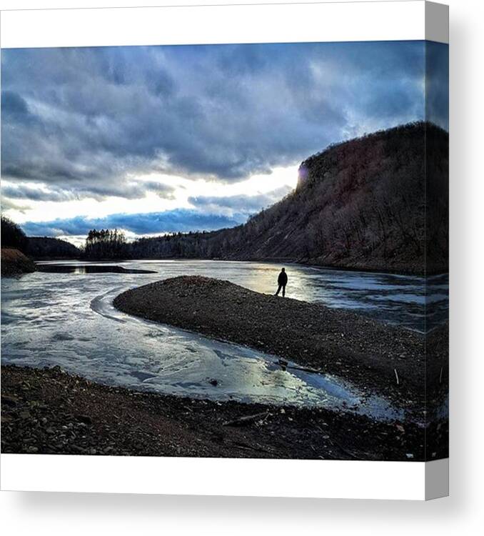 Hike Canvas Print featuring the photograph Some Cool Skies This Afternoon.
#hike by Craig Szymanski