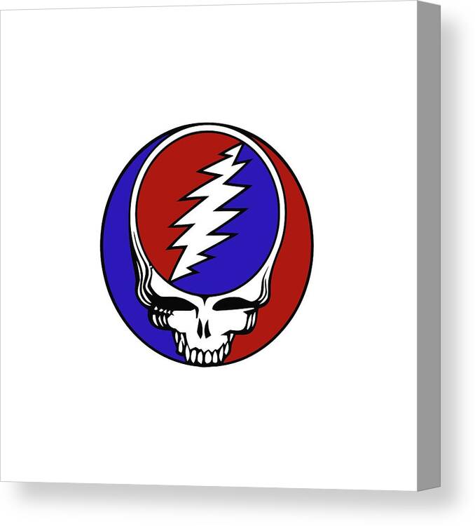 Steal Your Face Canvas Print featuring the digital art Steal Your Face by Gd