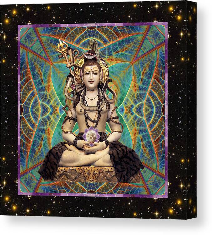 Shiva Canvas Print featuring the photograph Sublime Yogi by Bell And Todd
