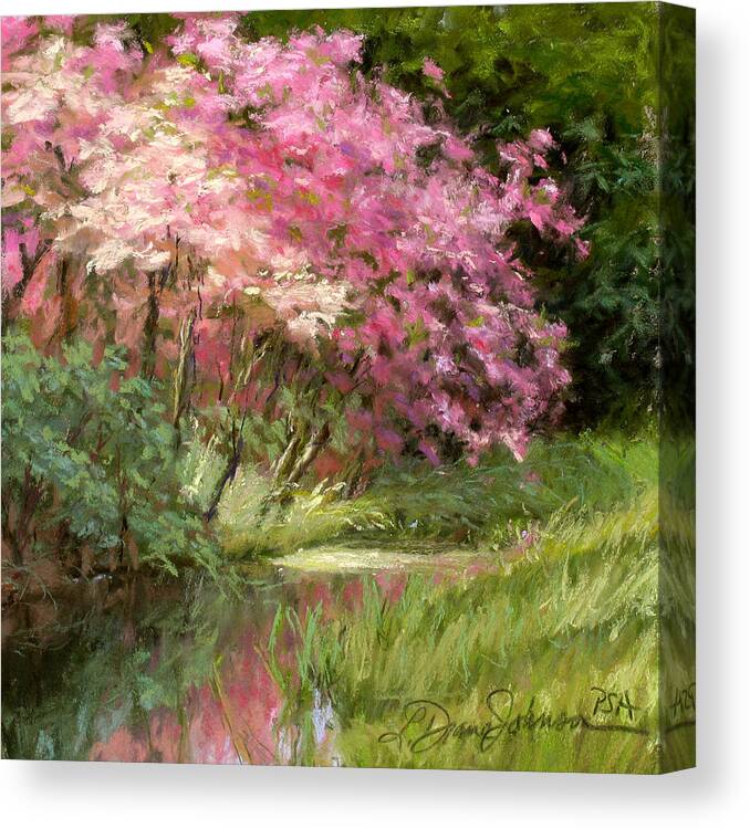 Pastel Painting Canvas Print featuring the pastel Sun's Grace by L Diane Johnson