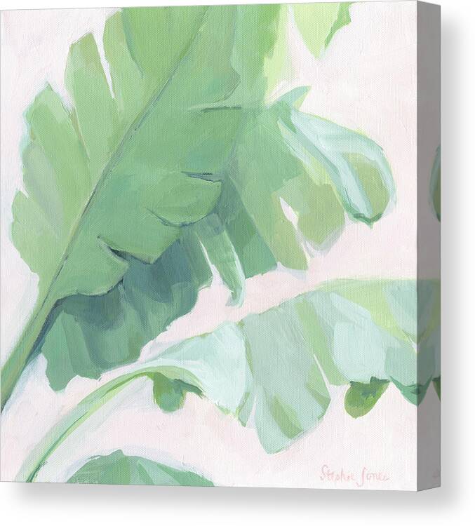 Palm Canvas Print featuring the painting Sway by Stephie Jones