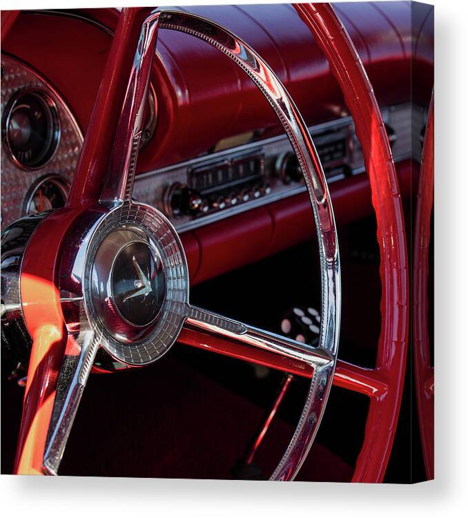 Ford Canvas Print featuring the photograph T-Bird by Holly Ross